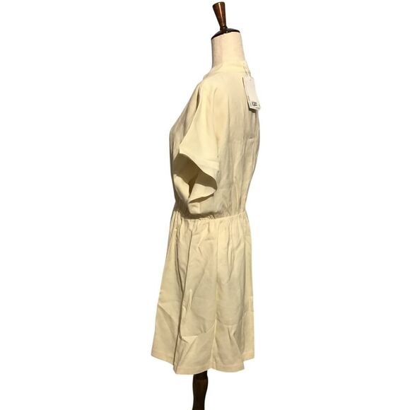 Stockholm Atelier Cream Knee-Length Dress MED - Picture 3 of 11